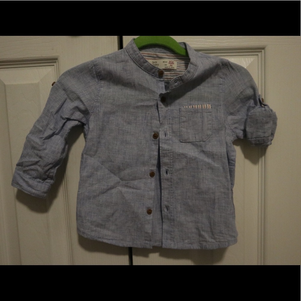 Zara Baby Boys Button Up Shirt